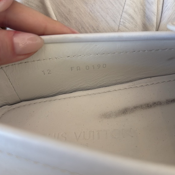 Louis Vuitton Monte Carlo moccasin shoes white - Picture 9 of 9